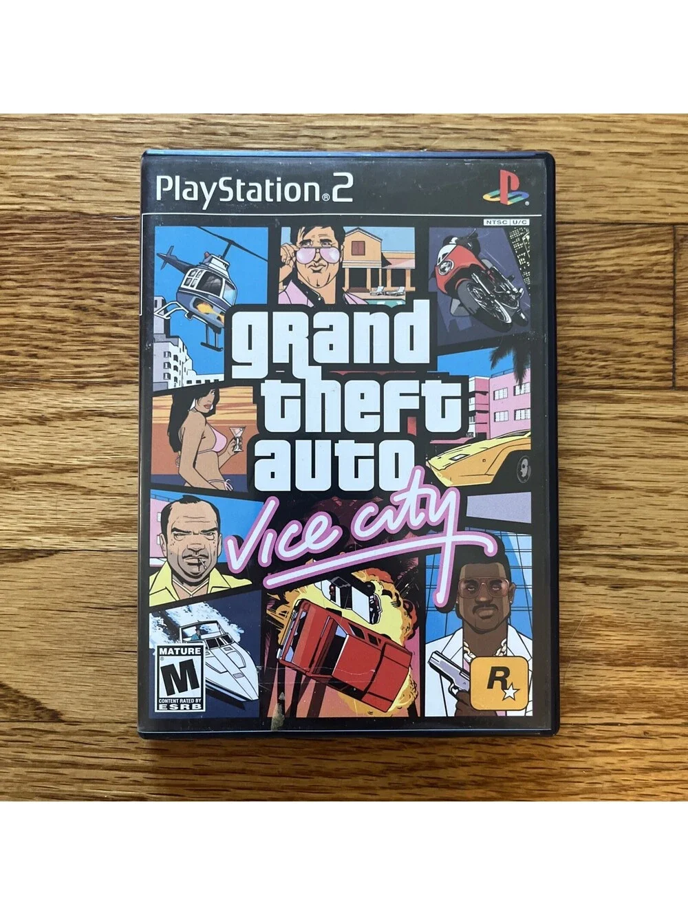 Rockstar Games Grand Theft Auto: Vice City Sony PlayStation 2 - POSTER INCLUDED!